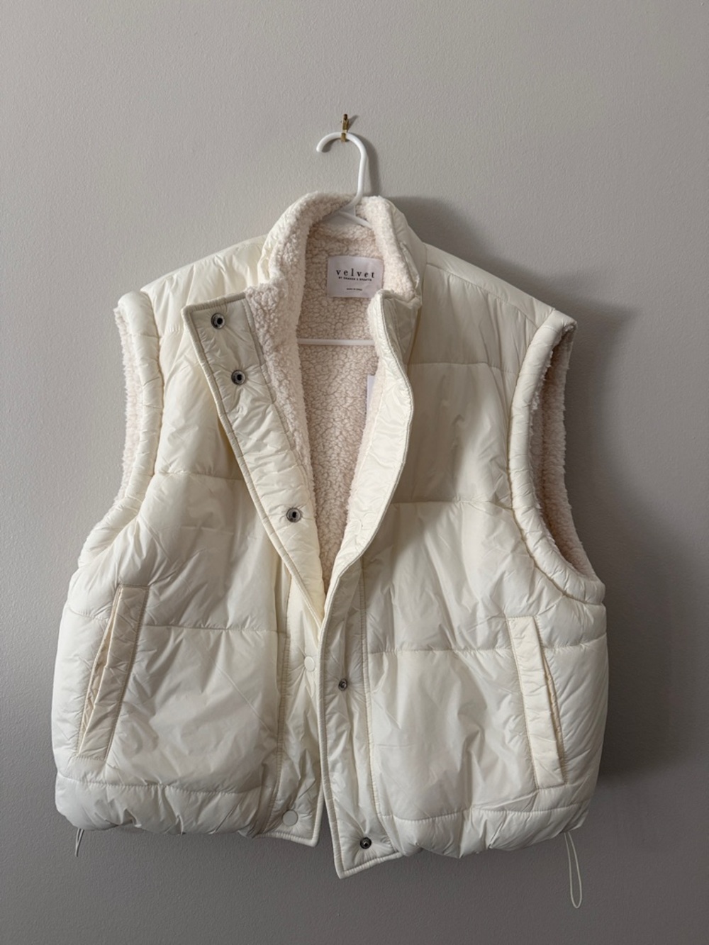 Velvet by Graham & Spencer reversible vest